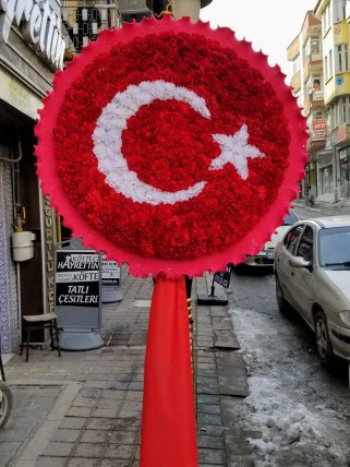 Ay Yıldız Çelenk Kütahya Çelenk