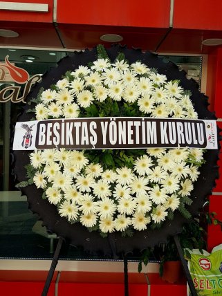 Beyaz Cenaze Çelengi Kütahya Çiçekçi 