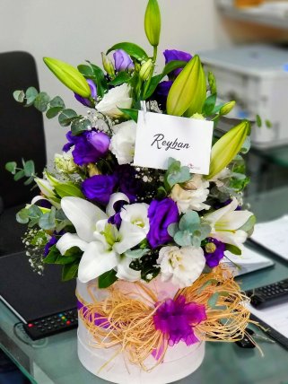 Özel Lilyum ve Lisyantus Aranjmanı