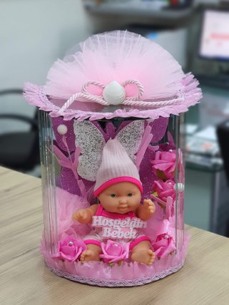Kütahya Çiçekçi Kız Bebek Hoşgeldin Baby