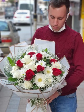 Aşığım Sana Gül Buketi