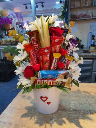 Çikolata ve Çiçekler