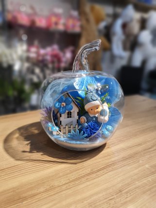 Kütahya Çiçekçi Erkek Bebek Aranjman