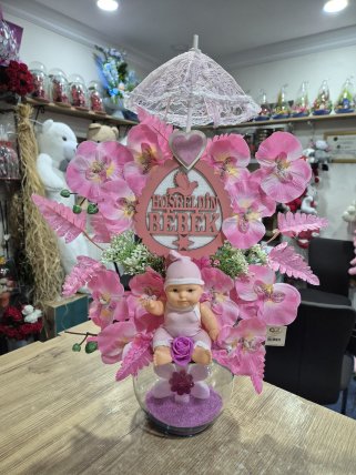 Kız Bebek Sevimli Kütahya Çiçekçi