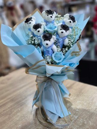 Sonsuz Mavi Hatıra Buketi