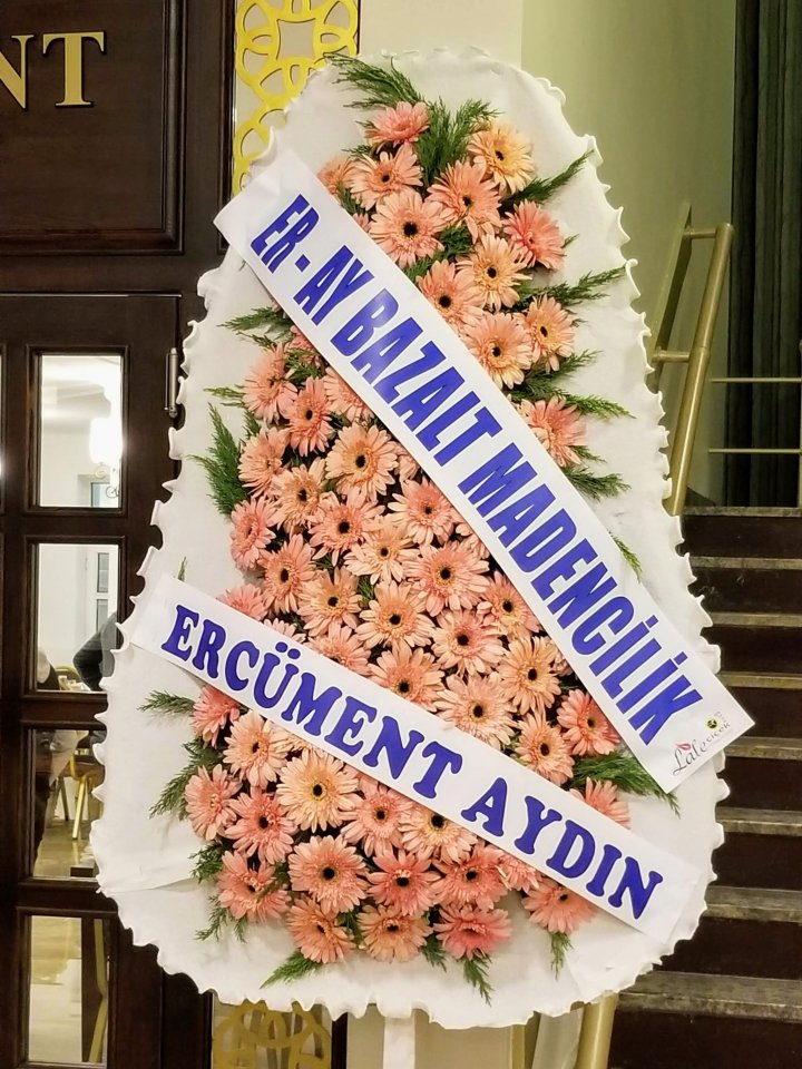 Pembe Çelenk Kütahya Çiçekçi