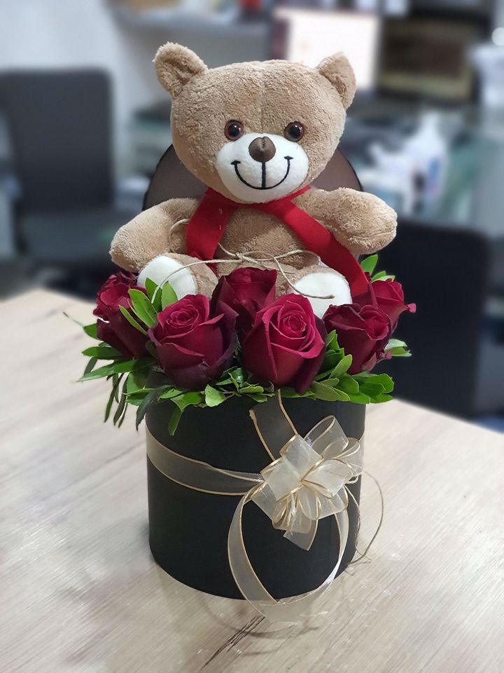 Kütahya Sevimli Ayıcık Ve Güller