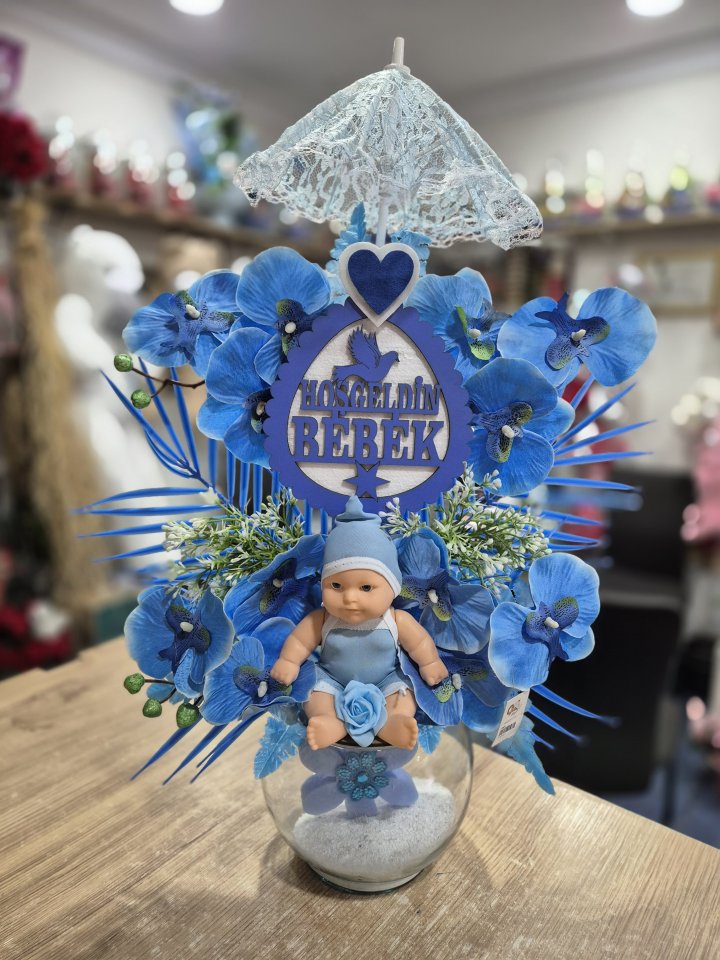 Kütahya Çiçekçi Erkek Bebek Çiçeği