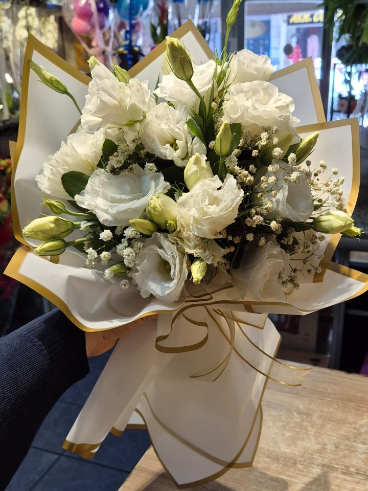 Lisyantus Buketi Kütahya Çiçekçi