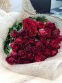 Çiçekçi - 40 Kırmızı Gül Buketi